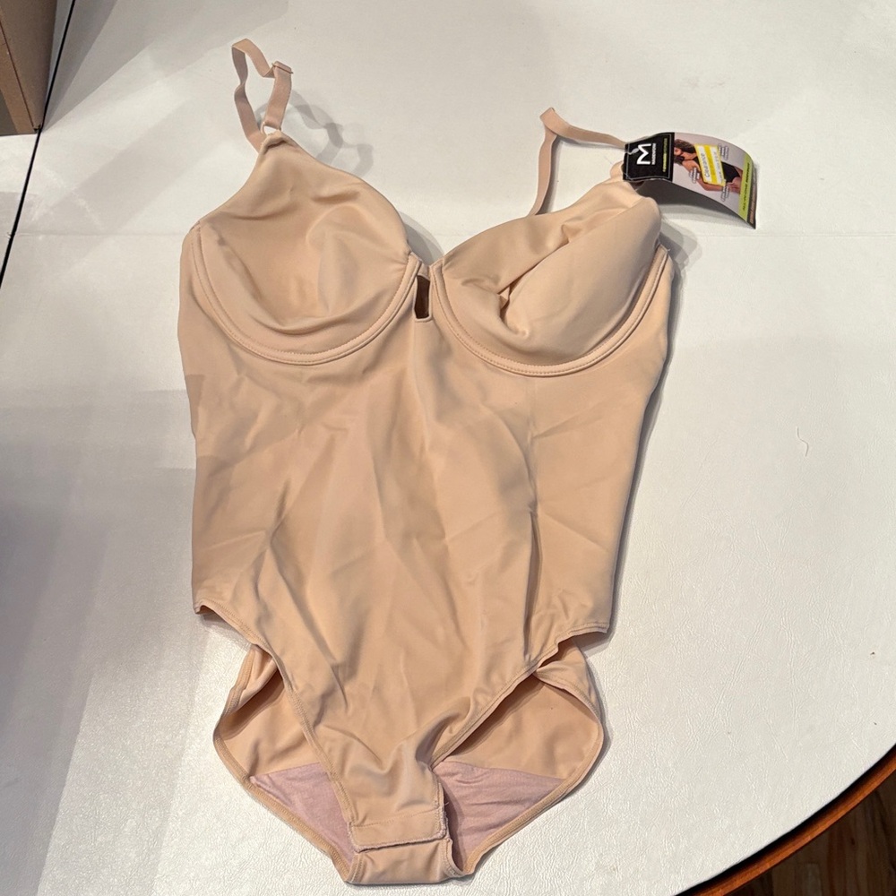 NWT Beige All in One Bodysuit